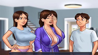 Animated hentai action with monster dicks and naughty stepmom fantasies