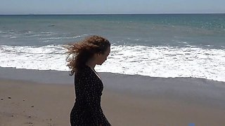 Experience the Ultimate POV Blowjob on Nichols Beach