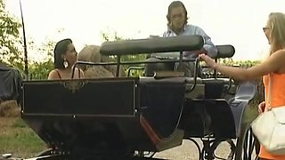 Sexy German Bitches Enjoying Hardcore Foursome Action With Deborah Valentine