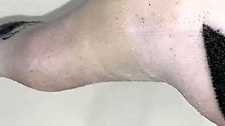 Foot Oil Massage in Ankle Socks