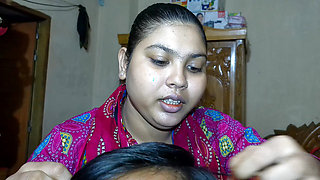 Newly marriage couple Desi Indian Stepsister fucked by his stepbrother