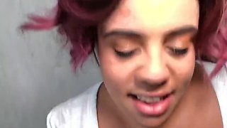 Amateur Latina MILF Fucks Friend Doggy Style in Kitchen While Washing Dishes