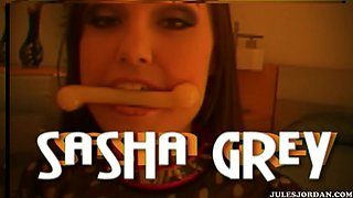 Sasha Grey Anal Licks Toilet Like A Dog - Exclusive Scene - JulesJordan