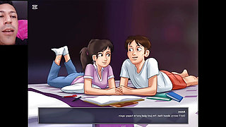 College buddy helps me with homework and I give her a good hardcore 😈 sex section