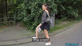 Sexy Miyuki Son gets her tight pussy pounded under a bridge by a big cock
