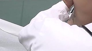 What if We Have a Little Fun? Busty Nerd Milks Her Older Doctor’s Fat Cock to Keep Him Quiet ~ Free Full Scene