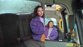 Helina Dream pays for cab ride with her tight MILF pussy