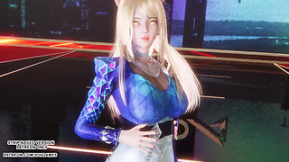 MMD KDA - Ill Show You Ahri Hot Kpop Dance League of Legends Uncensored Hentai