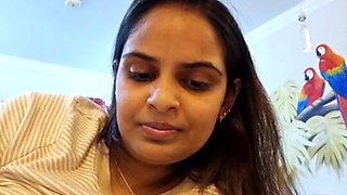 Indian Wife and Husband Romance with Pregnant in Interview