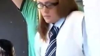 college girl Schoolgirl Groped and fucked in Bus - Natasha Nice