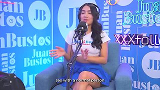 Petite Colombian Teen Mayraoficial Rides Sybian Machine To Intense Orgasm - Juan Bustos Interview