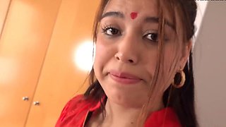 Sensual chick tries tasty Indian cock after a smooth foreplay