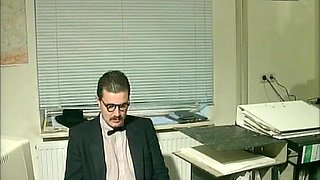 Office Secretary From France Got Her Ass and Muth Fucked