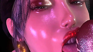 3D BBW Mature MILF Naked Her Huge Boobs Got Fucked by BBC