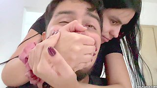 Total Control: Bound Femdom Experience with the Handgag Squad