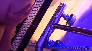 Guy Fucks a Petite Brunette in the Shower and Cums on Her Face and in Her Mouth