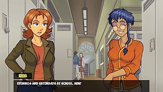 Animated big boob mother in a witch hunter fantasy