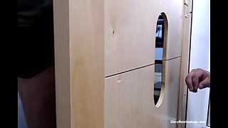 Cock Sucking at the Gloryhole