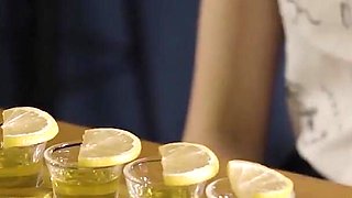 Freshly graduated Chinese teen gets boned deeply