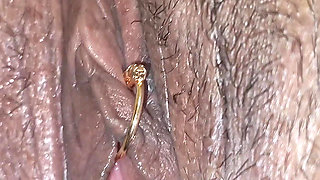 Black Bra Pussy Piercing Queen