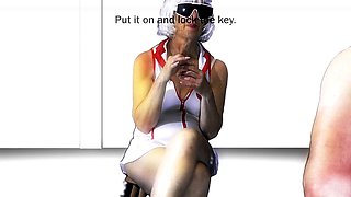Harassment, femdom chastity, chastity husband