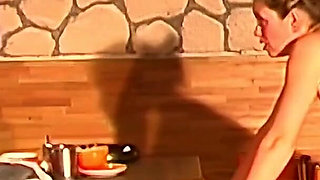 Sibylle - the Sexy Waitress Fails at Work and Is Punished for It in a Humiliating Way