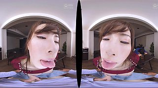 Fruity asian babe VR exciting sex clip