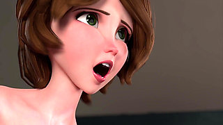 Naughty Aunt Cass 3d compilation