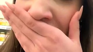 Shy_priincess masturbates in public toilet
