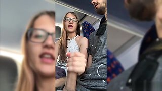 Real Public Bus Girl Swallows My Cum