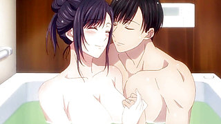 Hot Evening with my Beautiful and Lovely Wife - HQ Hentai Anime, ENG Sub