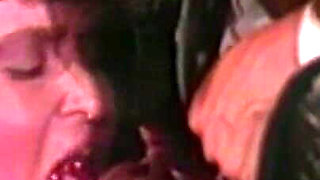 Two Horny MILF Have Sex to a Young Man with Hard Cock