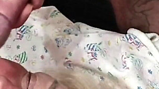 Stepmom Gets a Mouthful of Cum After My Dick Wank