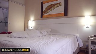 Redhead hot mom POV sex