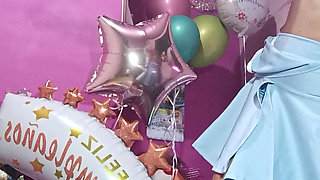 Happy Birthday Cute and Beautiful Some Naugthy Squirting Confety, and Drinkisss Ilove Make My Pussy Nude in Ur Eyes Daddy Loveee