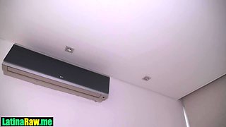 Perfect hispanic from Brazil BLOWING OFF and butt fucking