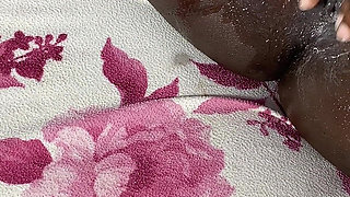 Just Rubbing My Wet Pussy to Test It Out