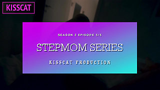 S2e5: Step Mom Helps to Cum Step Son in Share Bed While Working Till Get Pussy Creampie and Facial