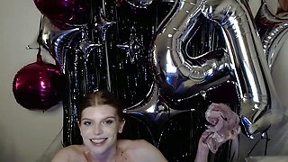 Close up teen masturbation