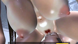 Doctor and Big Breasted Nurse Serving Patients - Hentai 3D 79