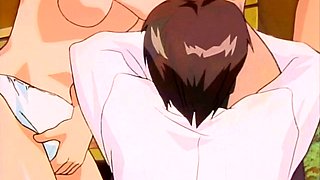 Hentai chick enjoys anal sex at the gym