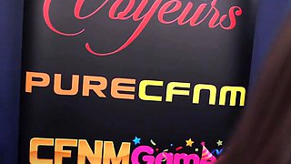 Cocksucking CFNM bird