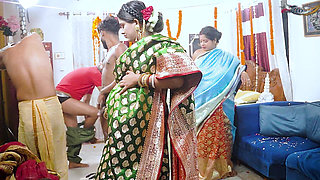 Desi New Weeding Group Sex