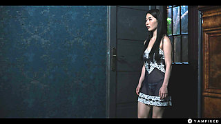 If You let Her In She Will Fuck You - Lesbian Vampire Josephine Jackson Preys on Rikako Katayama