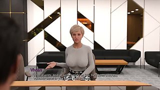 Office Boss Seduces My Wife - Hot Kissing Affair with Vivian - Cuckold Cheating Sex