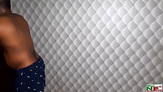 Horny black wife smutty sex scene