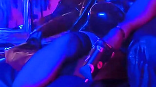 Femdom Pussylingus Slave Eva Latex BDSM Rubber Fetish Goddess Heels