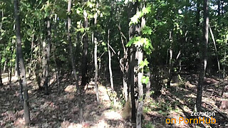 Took My Married Friend to the Woods for a Blowjob - Her Ex Called Saying He’s Nearby While She Had My Dick in Her Mouth