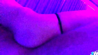 Intense fucky-fucky with a slim, gorgeous girl under UV