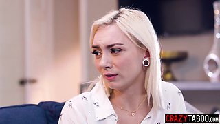 Kinky babysitter caught masturbating